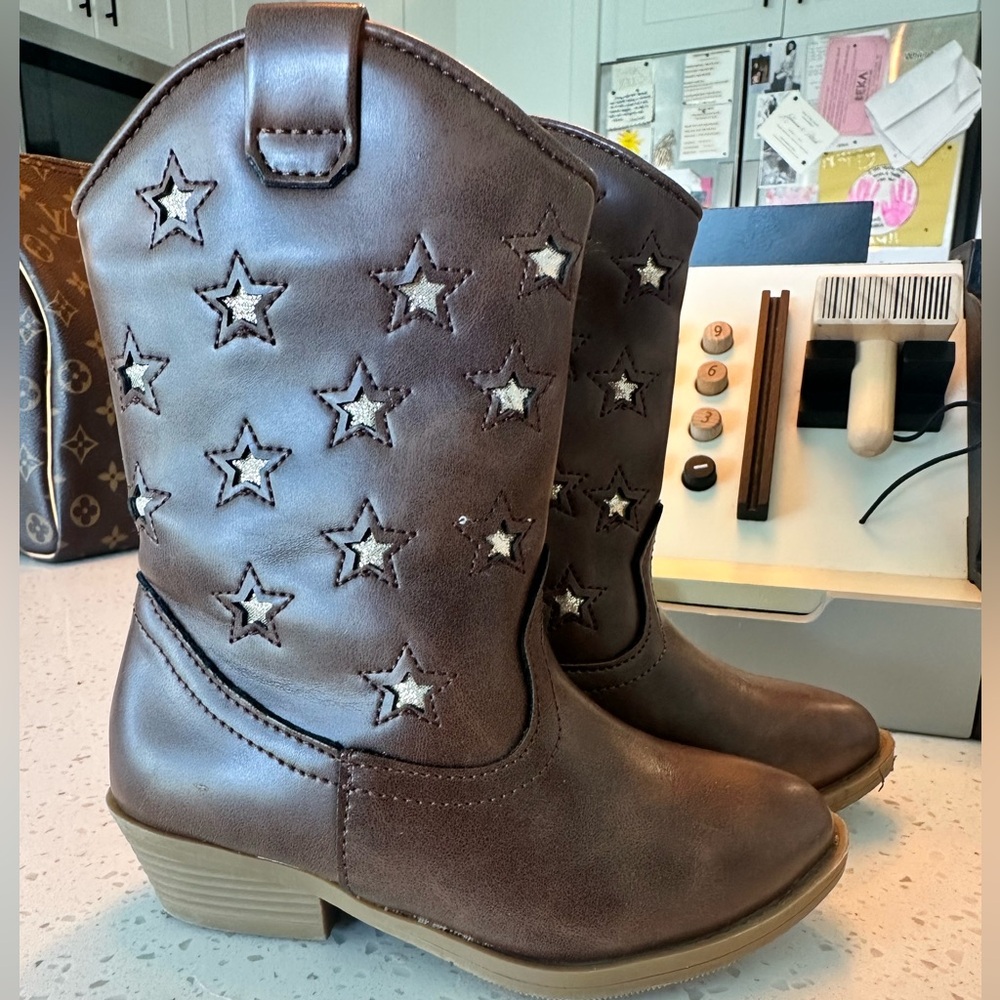 Tucker + Tate | Star Cowgirl Boots | Toddler Size 8
